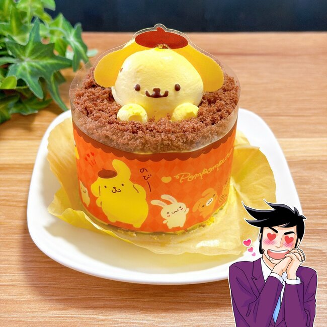 【コージーコーナー】可愛すぎて食べるのがもったいない！ポムポムプリンがドーンとのった“激かわケーキ”見てるだけで癒やされる！「優しいお味でおいしい」「ペロッといけちゃう」《実食レビュー》