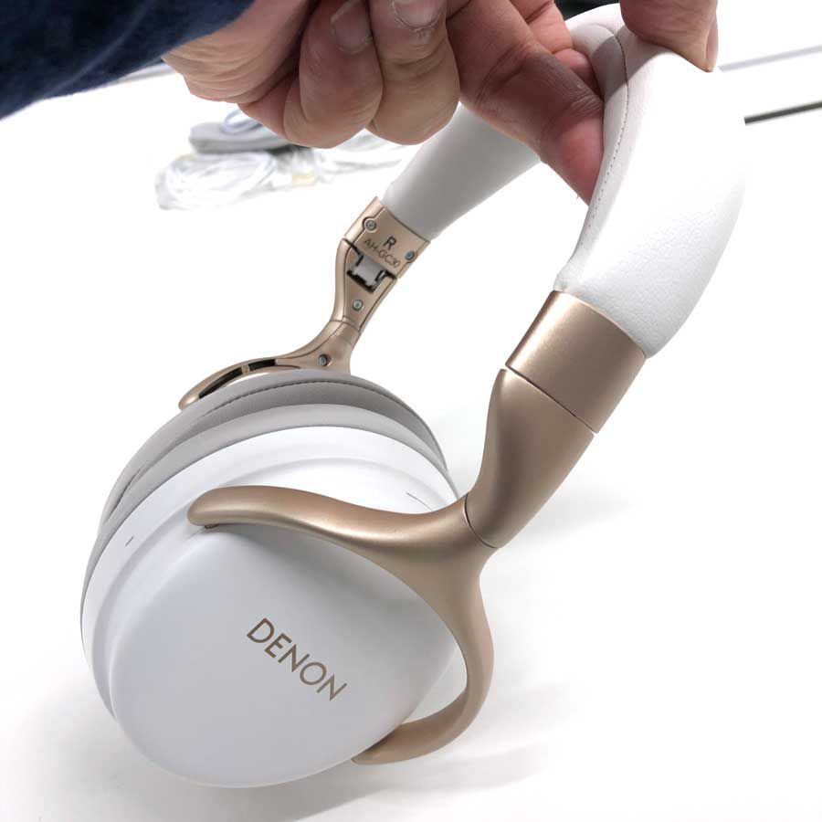 デノン、ハイレゾ再生も可能な、Bluetooth対応ノイズキャンセリング
