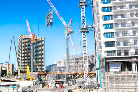 建築費は高止まりだが、その“天井”は見え始めている 建築費は高止まりだが、その“天井”は見え始めている
