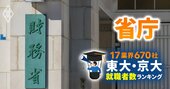 東大・京大生の就職先ランキング【省庁30組織】“最強の官庁”財務省は2位！では 1位は？