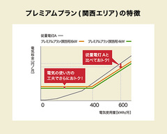 ライフスタイルに合った新料金プランを提供東京電力に関西でも申込みできる