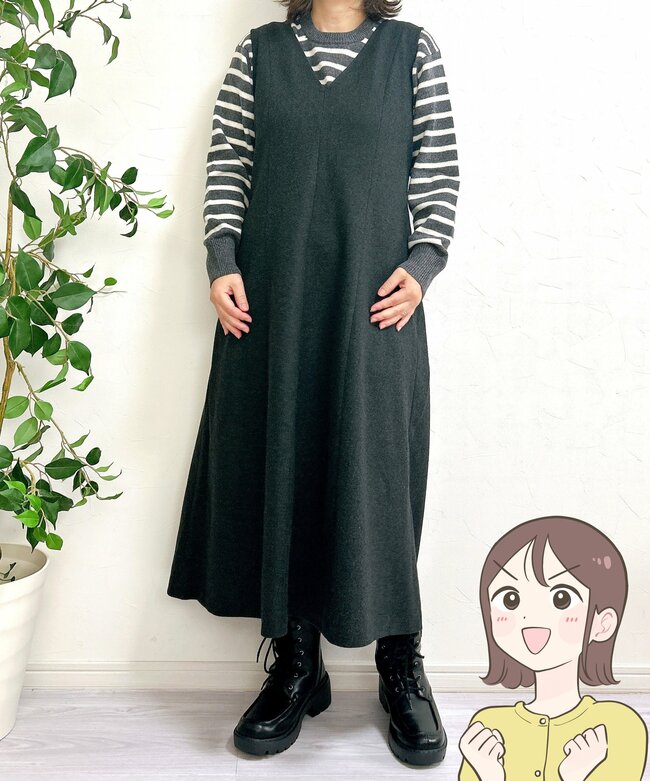 「着心地よすぎて色違いほしい」無印良品の“着痩せニット”着回しが止まりません！「この冬一番着ているセーター」「着膨れせずスッキリ着られる