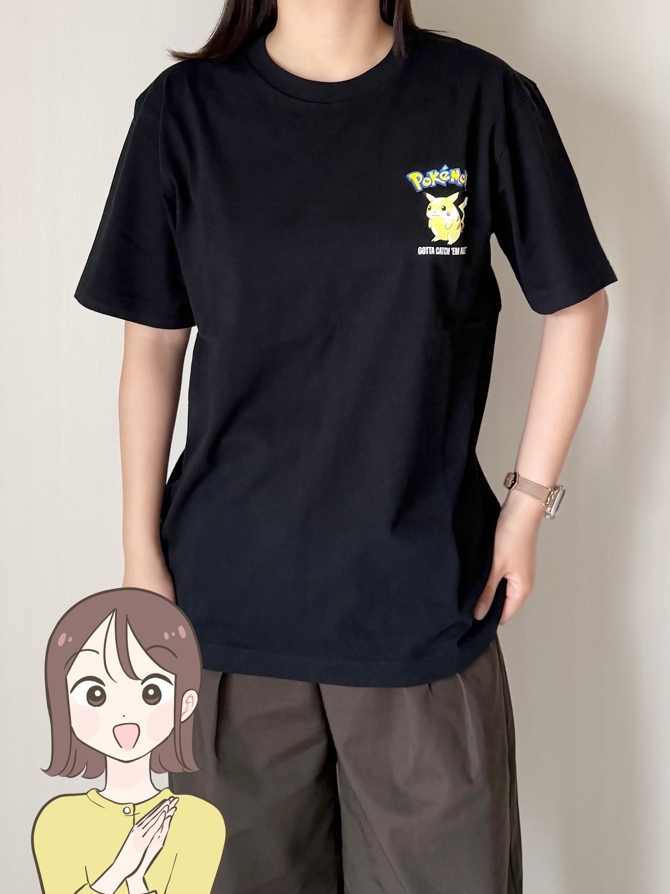 「名作だと思います」ユニクロの“ポケモンTシャツ”が大人でも着やすいデザインで可愛い！「ものすごく刺さる」「着心地、デザイン共に気に入っています！」
