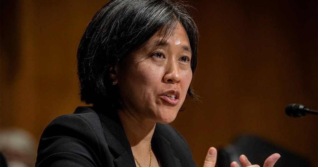 米通商代表部(USTR)のキャサリン・タイ代表