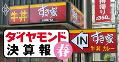 牛丼3社の明暗、吉野家・松屋が10％超減収でもすき家は微減に留まったワケ