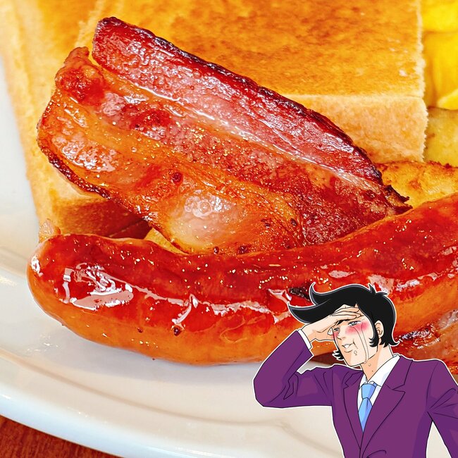 「朝からお腹いっぱい」「最高でした」ロイヤルホストの“盛りだくさんモーニング”スープとデザートも付いて豪華すぎる！「ホテルの朝食みたいで好き」