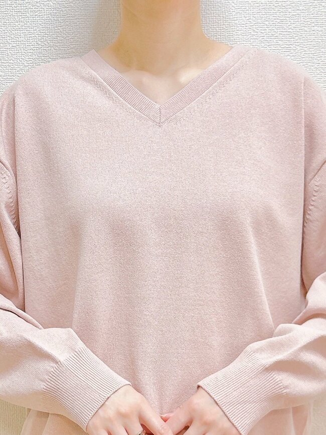 「いっきに3色買いました」「どんなボトムスにも合う」グローバルワークの“ゆったり春ニット”が毎日着たくなる快適さ！「買ってよかったです」