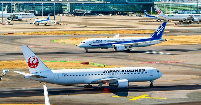 JAL・ANAの航空機
