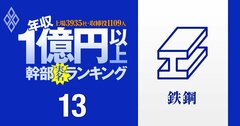 【鉄鋼16人】1億円以上稼ぐ取締役・実名年収ランキング!USスチール買収で戦う日本製鉄の橋本会長…JFE、神戸製鋼の幹部はいくらもらってる?