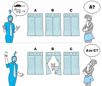 アメリカを二分した「モンティ・ホール問題」をベイズ統計学で推定する