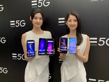 シャープにLGの2画面にOPPOも！ ソフトバンクの5Gスマホ4機種フォトレポ