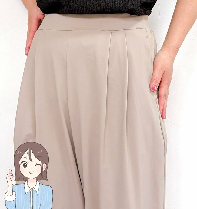 「涼しい！」「この夏ヘビロテの予感」ハニーズの“ひんやりワイドパンツ”がサラサラで快適だと大人気…！「下半身大きめの私でもすっきり」【購入レビュー】
