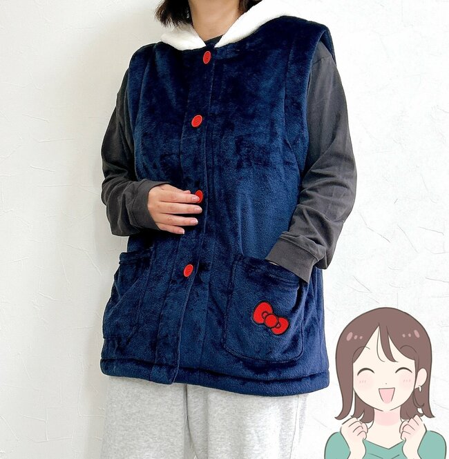 待って、しまむらヤバイ…!キティちゃんになれる「ふわふわトップス」がレトロかわいい!寒さ対策にもぴったりです!