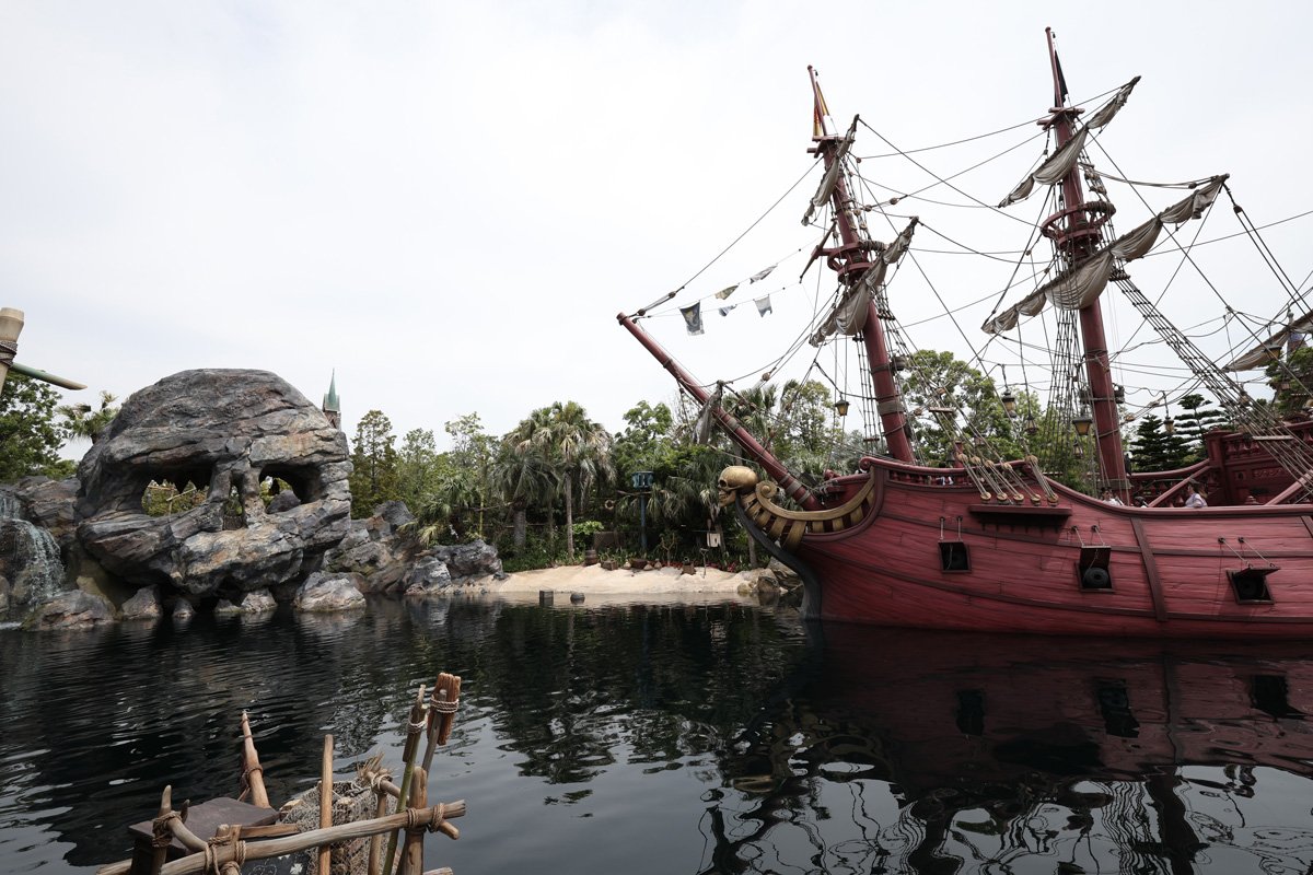 オープンした東京ディズニーシーの新エリア「ファンタジースプリングス」の「ピーター・パン」のエリア