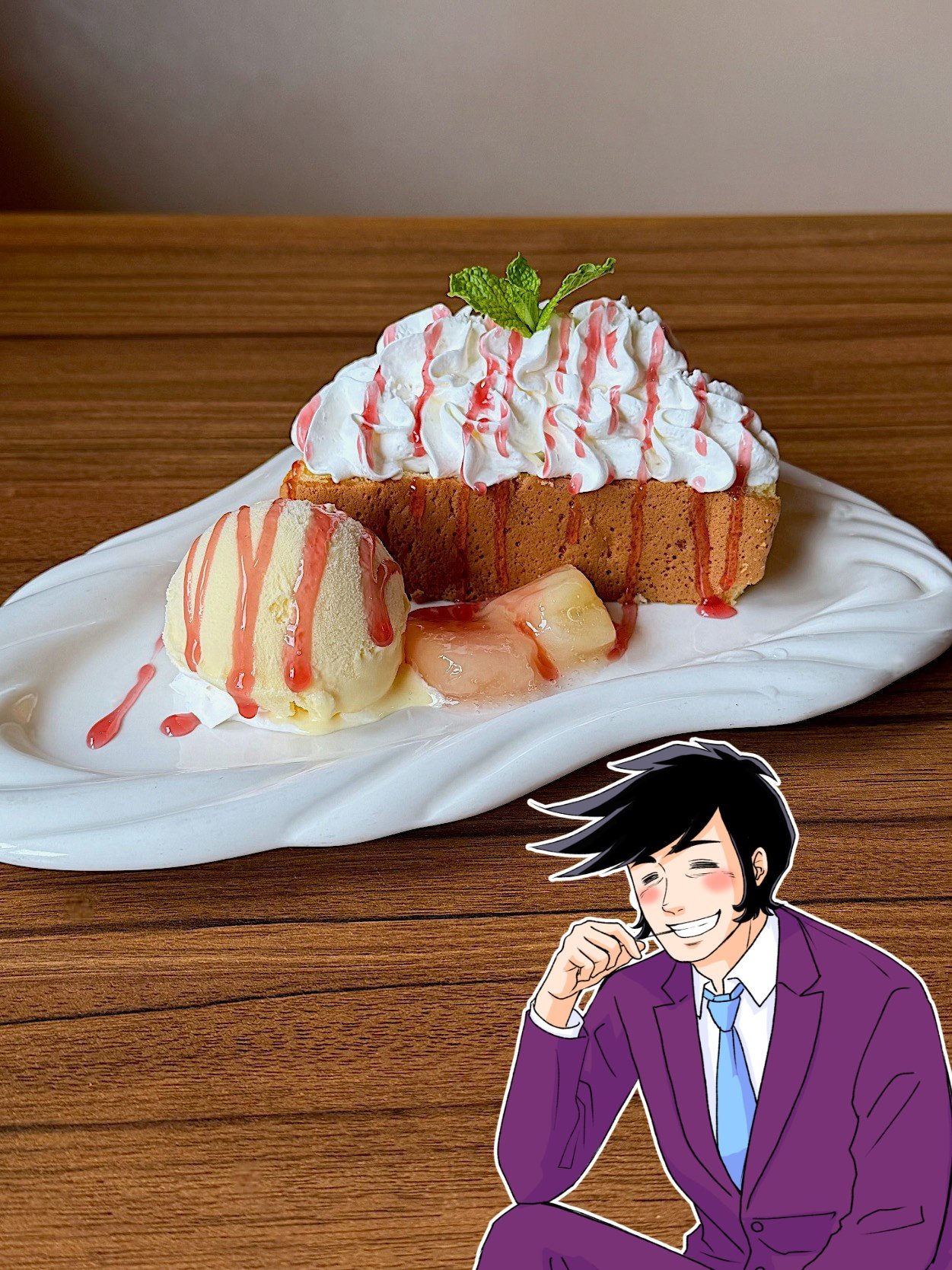 「これでもか!」ってほどクリームたっぷり。びっくりドンキーの“てんこ盛りスイーツ”最後のひとくちまで美味しい!《実食レビュー》