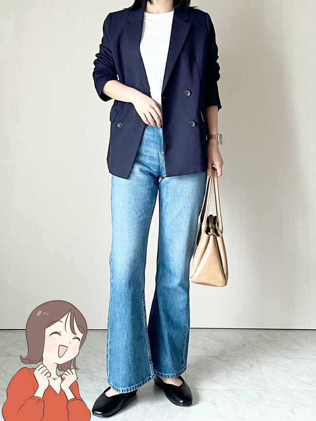 「とにかく着痩せする」「色違いで3本購入」ユニクロの“1990円ジーンズ”はくだけで脚長に見えて嬉しい！「出会えてよかった神商品」