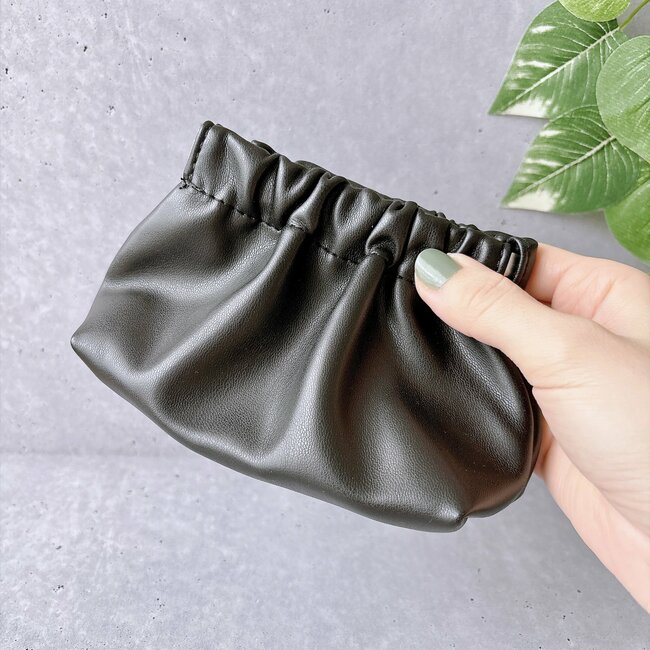 カードが30枚も入った！3COINSの「片手でパカッと開くポーチ」お財布代わりに使えて便利！《購入レビュー》