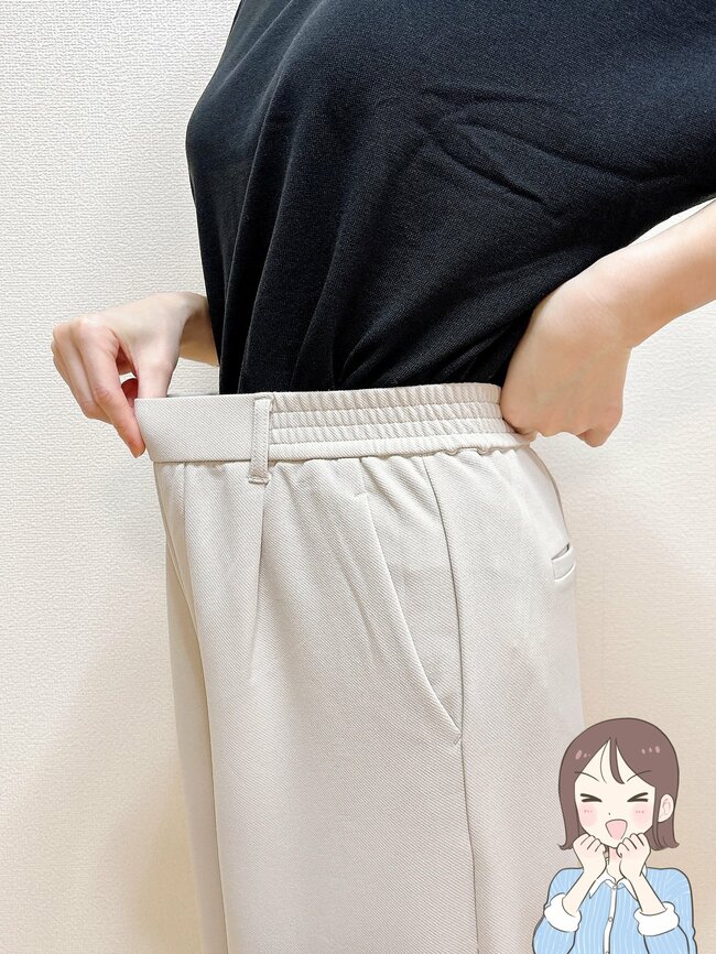 「あまりにも良すぎて2着目です」グローバルワークの“楽ちんワイドパンツ”どこから見てもシルエットが美しい！「何枚あっても便利」「買って正解でした」