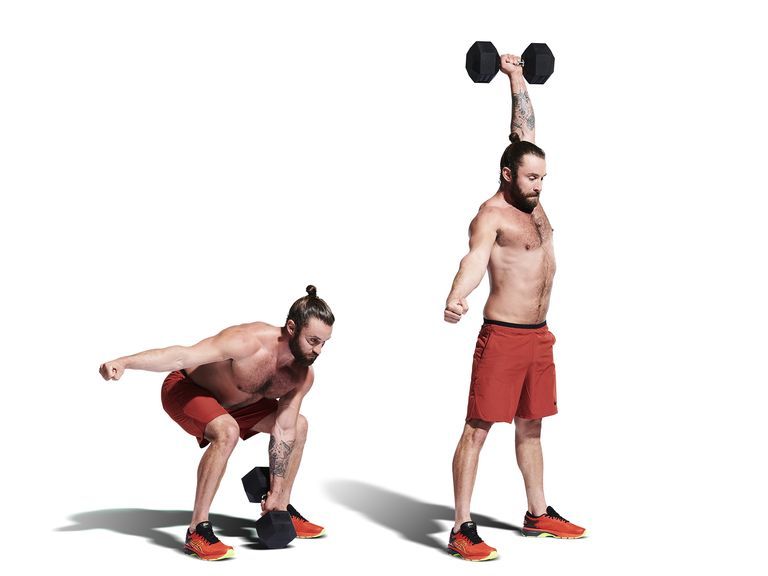 Alternating DB Snatch
