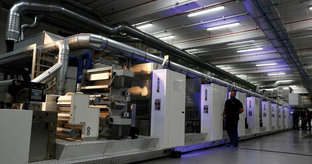 英デ・ラ・ルーがマルタの紙幣・偽造防止印刷工場に導入した新型の印刷機