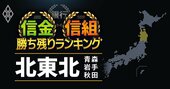 【青森・岩手・秋田】14信金信組「勝ち残り」ランキング！ワースト2位は岩手・水沢信金、1位は？