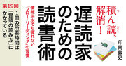 1冊の所要時間は「冒頭の読み方」にかかっている