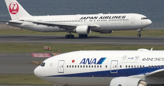ANAホールディングスと日本航空（JAL）は、ライバル関係にもかかわらず、“共闘体制”を組んでSAF対策に臨んでいる