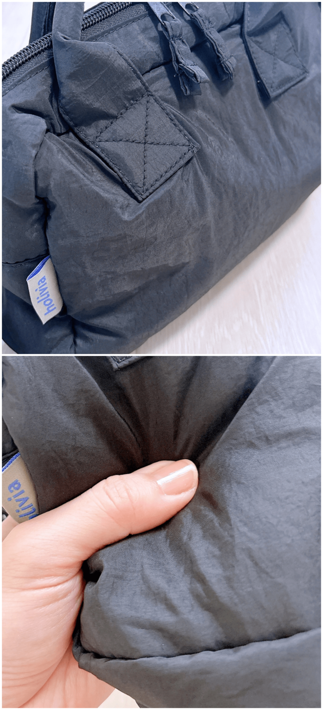 「予備で2個買いました」3COINSの“めちゃ軽バッグ”がばっと開いて使いやすい！「サイズ感がいい」「軽さと手軽さが両立してる」