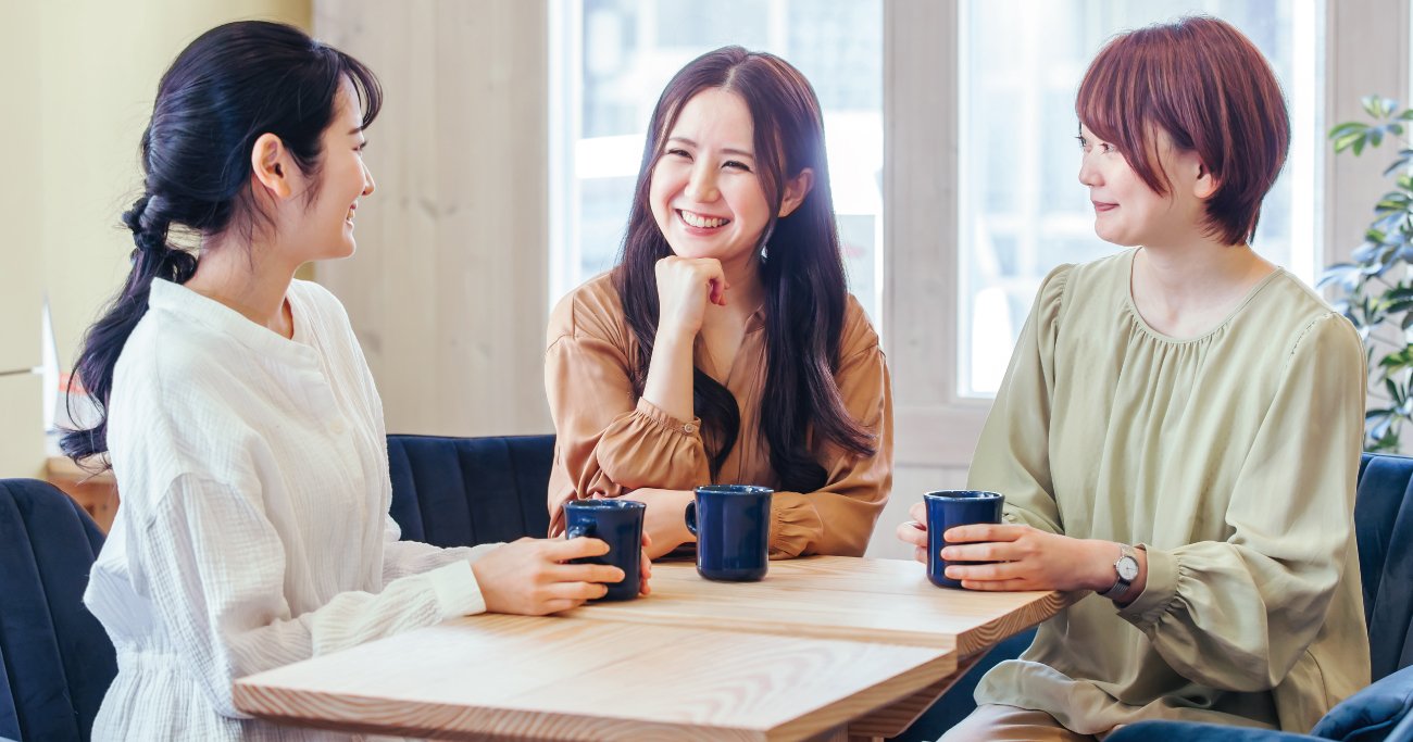 会話するグループ