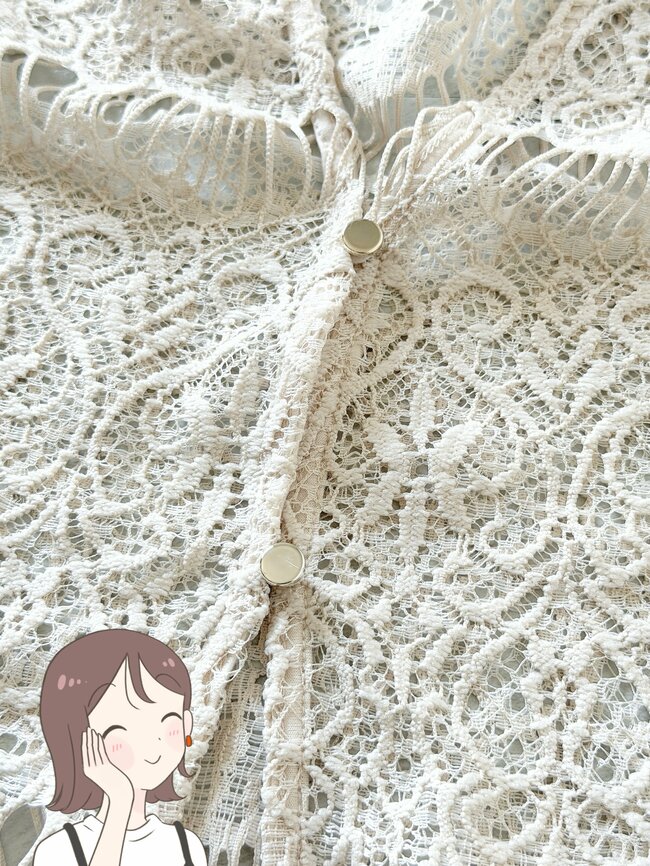 【しまむら】サッと羽織るだけでカワイイ!1419円の「華やかアイテム」コーデの主役になるオシャレさ《購入レビュー》