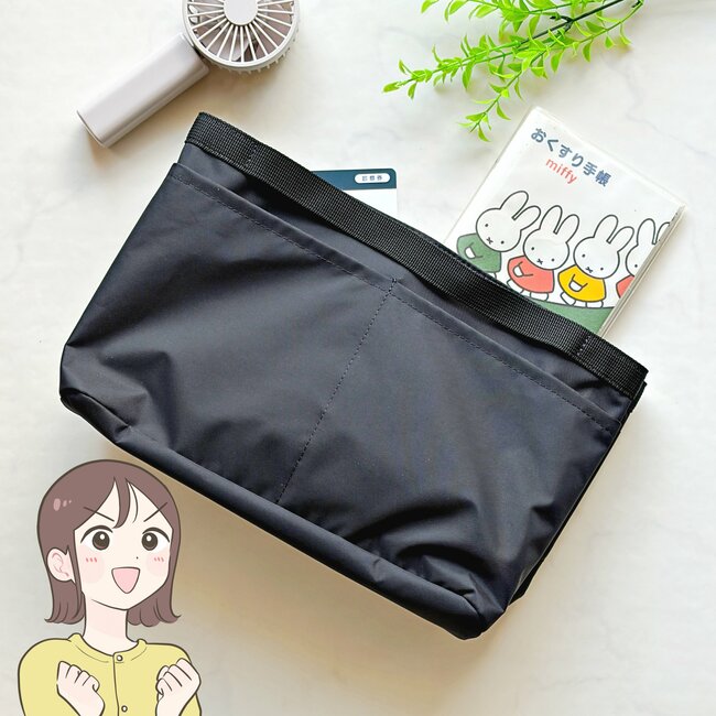 おくすり手帳や処方薬がまるっと入る!無印良品の“ポケットたくさん収納”が理想的すぎる「バラバラだった小物もスッキリ」「細かく分けられてごちゃごちゃしない」《購入レビュー》