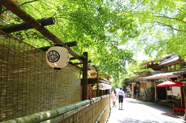 貴船神社の参道には