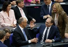 ドイツ議会、メルツ新首相選出 再投票は戦後初