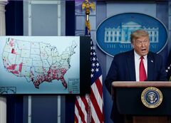 トランプ氏「中止」を発表、フロリダ州の共和党全国大会