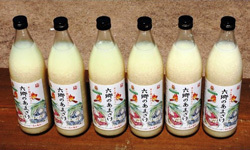 「大分県国東市」の「お米と米麹だけで作った、六郷の無添加甘酒（900ml×6本）」