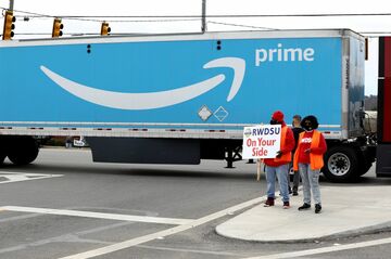 米アマゾン労組結成問題、利益率から読む