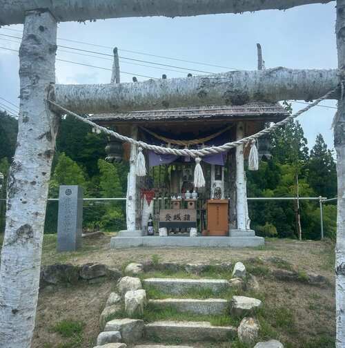 安倍神像神社の鳥居