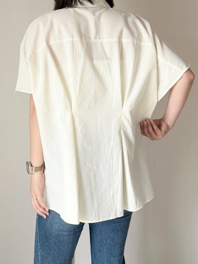 【しまむら】後ろ姿までカワイイ！1639円の「おしりまでカバーできるトップス」ウエストがキュッと細く見える！《購入レビュー》