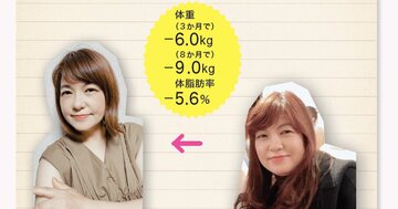 【実録! 3勤1休ダイエット】朝は菓子パン、昼は麺類が定番だった50代主婦が、3か月でマイナス6キロ!