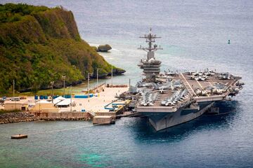 米軍、グアムと豪で基地強化へ　中国に対抗