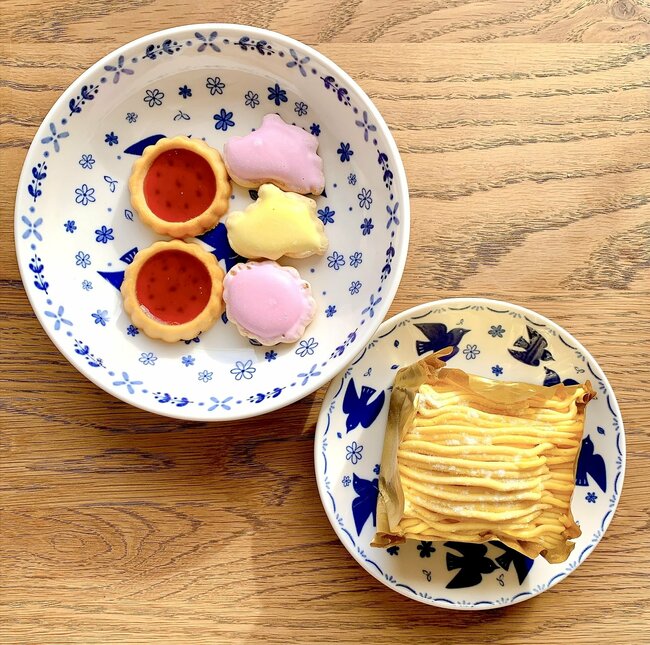 家のお皿、同じシリーズで揃えたい！セリアの「喫茶店みたいな食器」朝食もおしゃれに盛り付けられる！《購入レビュー》