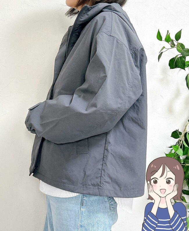 無印良品で“理想すぎる春アウター”見つけた…!UVカット付きで、ふんわり丸みのあるシルエットが可愛い!「スタイル良く見えます」「旅行にピッタリ」