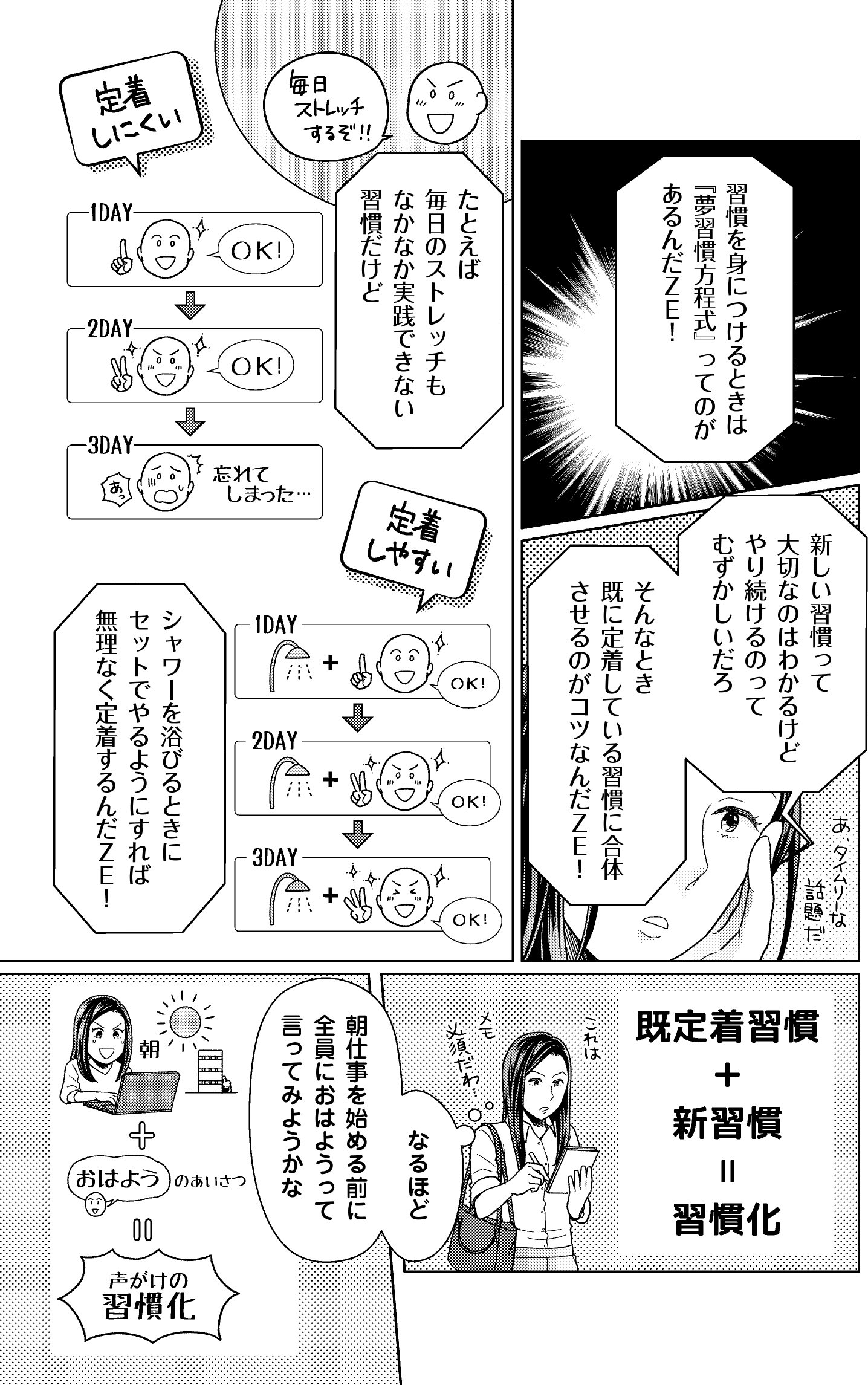 ハンディ版 マンガ　たった1分でできて、一生が変わる！　魔法の習慣（Gakken／著者：佐藤伝、作画：朝戸ころも ほか）