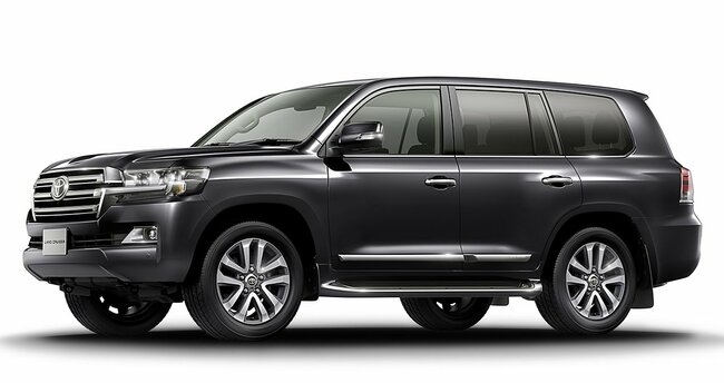 ランドクルーザー200の2017年7月改良モデル（広報写真）