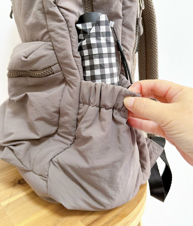 2泊分の荷物が入った！しまむらの「大人かわいいリュック」ポケットたくさんで大容量って最高じゃん！《購入レビュー》