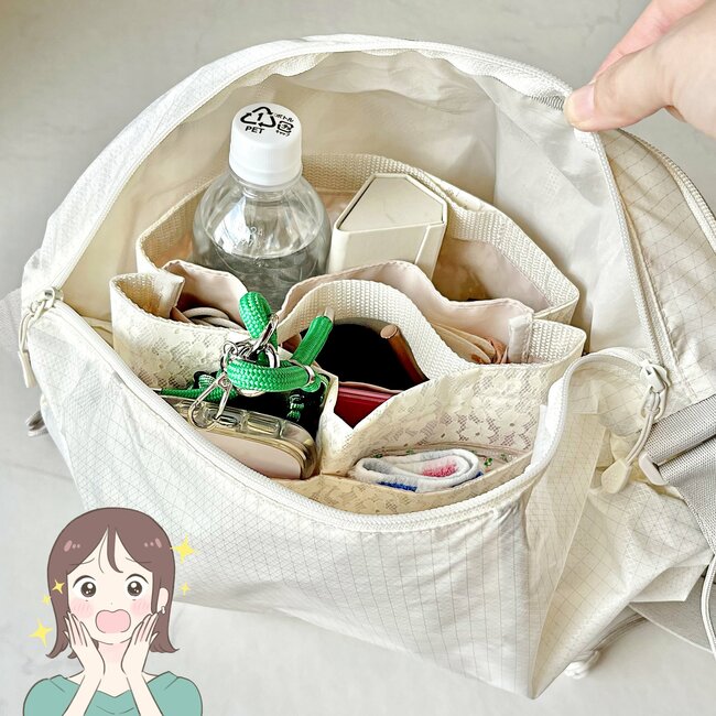 おくすり手帳や処方薬がまるっと入る！アフタヌーンティーの“ポケットたくさん収納”が理想的すぎる！「整理しやすい」「イライラが解消」