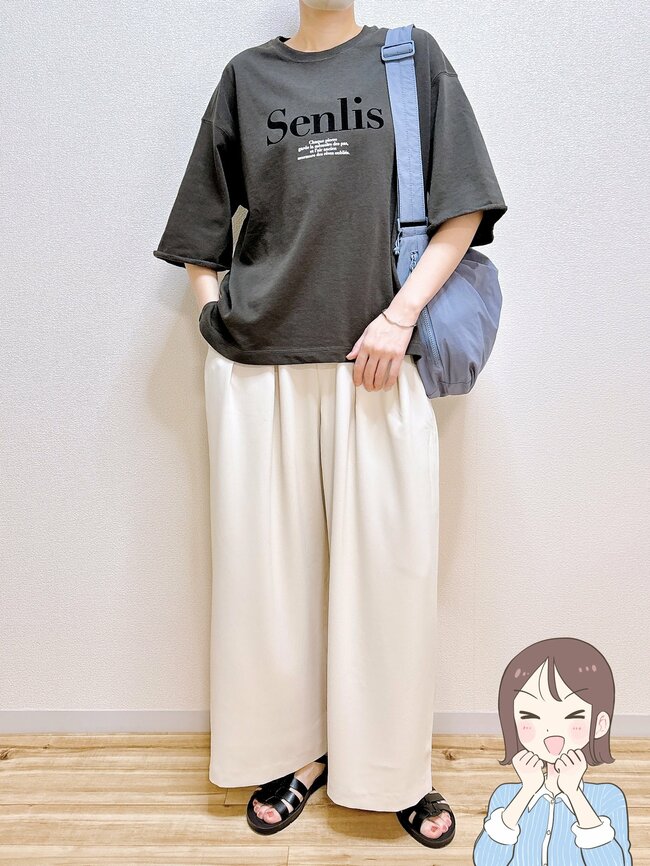「着痩せして見えます」「スタイル盛れる」ハニーズの“ひんやり快適ワイドパンツ”がオンオフ着まわせて大活躍！「色違いもほしくなりました」