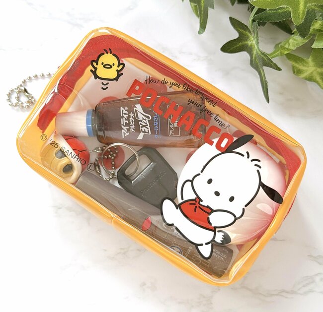 お薬が120錠も入った…！ダイソー×サンリオの「レトロかわいいポーチ」ミニ財布にもなって万能！《購入レビュー》