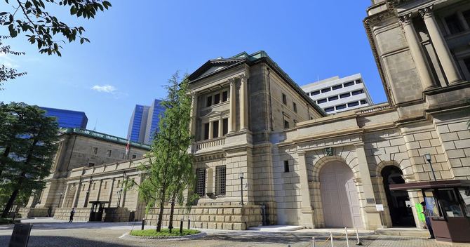 写真:日本銀行の外観