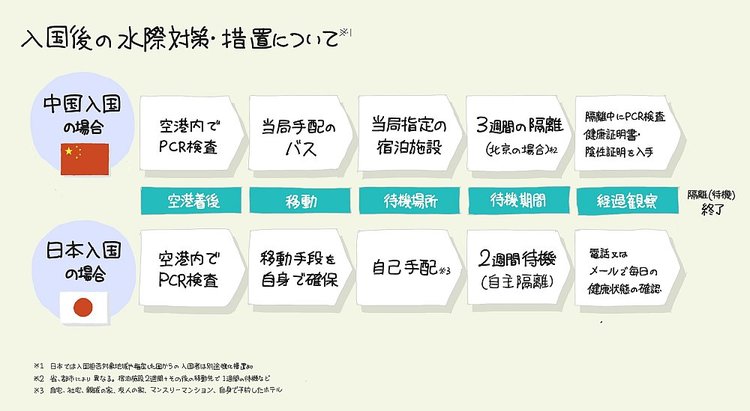 日本と中国の「コロナ対策の違い」を【1枚の図】にしてみた！